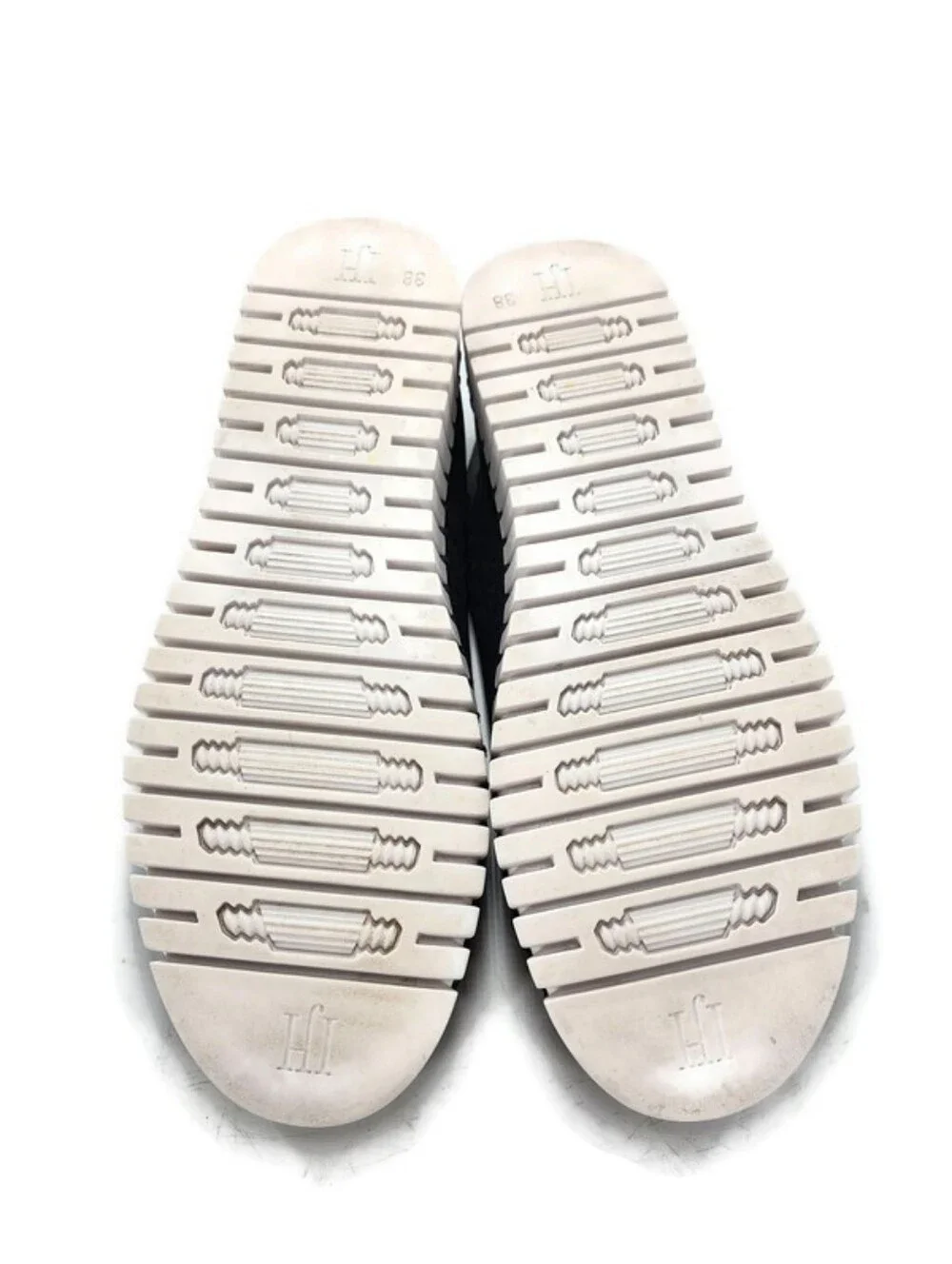 Ilse Jacobsen Tulip Navy Blue Camo Laser Cut Mircofiber Slip-On Loafer Flats
